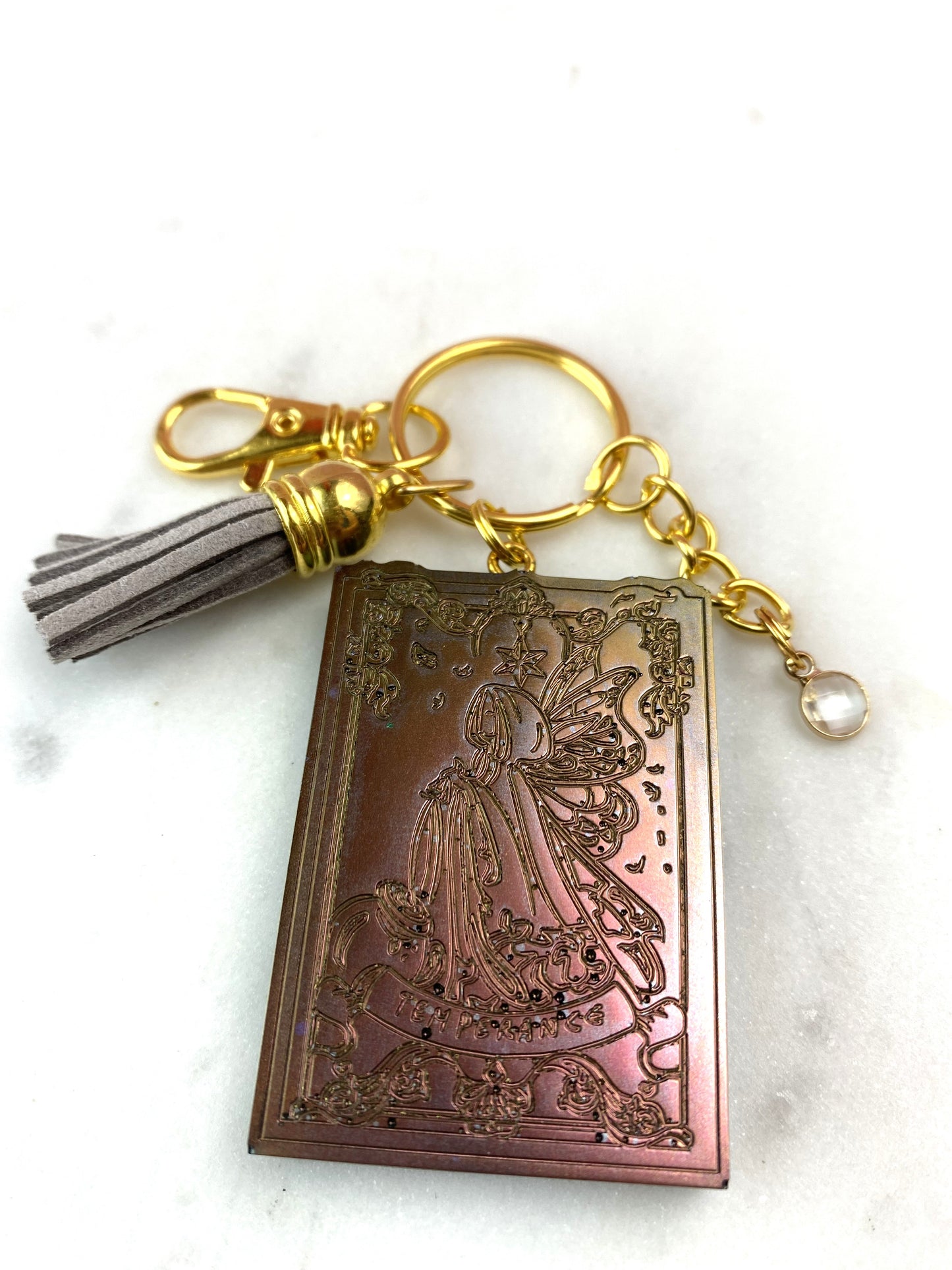 Tarot Card Keychain | Temperance | Handmade Accessories