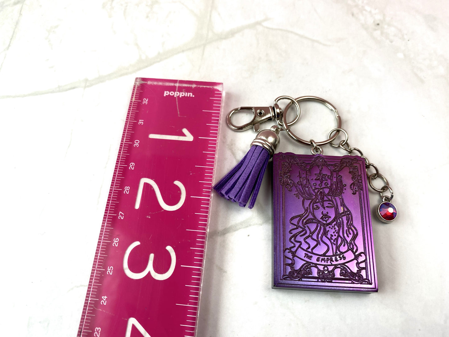 Tarot Card Keychain | The Empress | Handmade Accessories